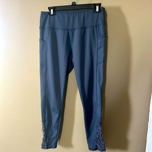 Maurice’s brand leggings. Slate blue. In very good condition. Size large.
